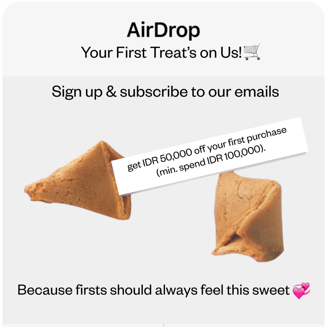PopUp First Purchase